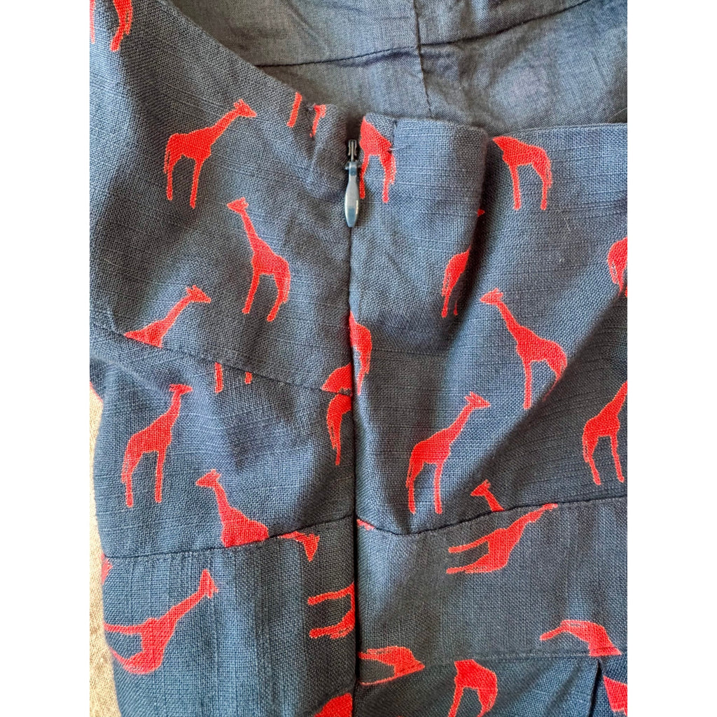 Urban Outfitters Cooperative Giraffe print Dress | US 10 | NWT