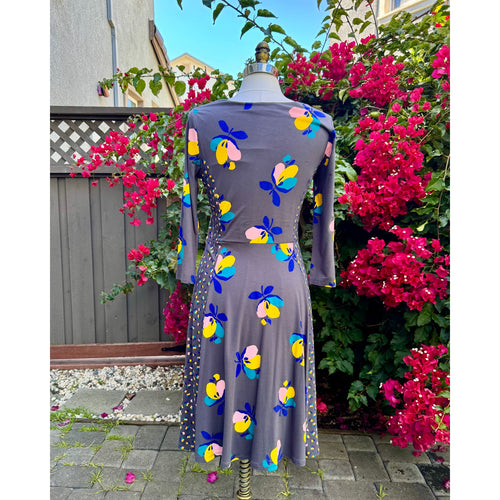 Boden Alannah Floral Jersey Dress Midi | UK 12 / US 8 | Excellent Condition