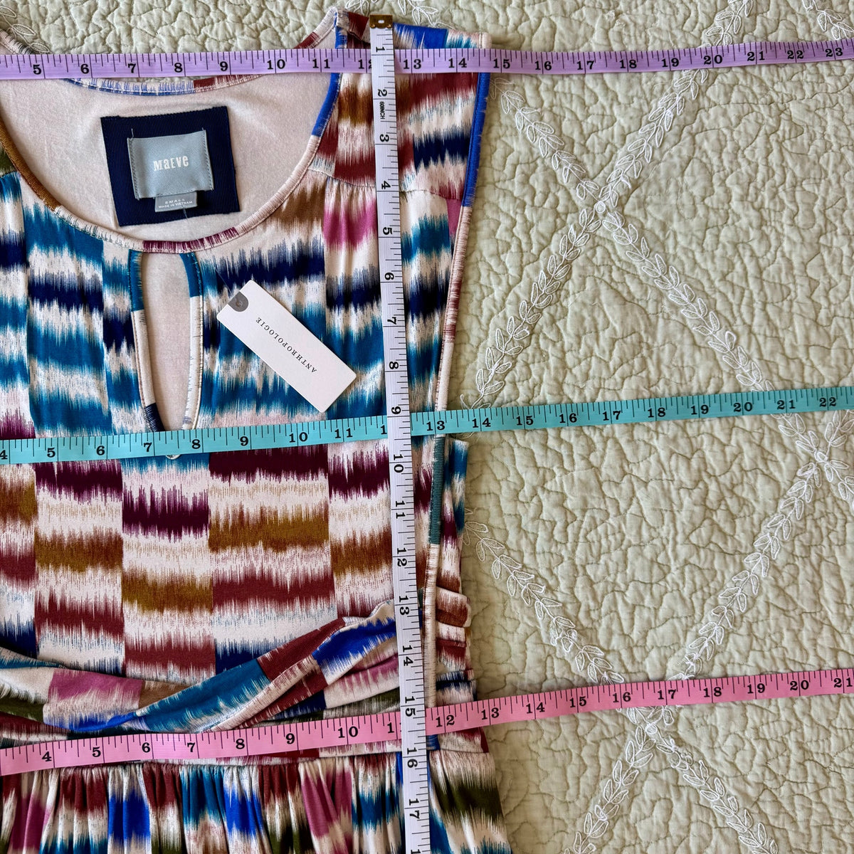 Anthropologie Maeve Sennebec Dress | US S | NWT
