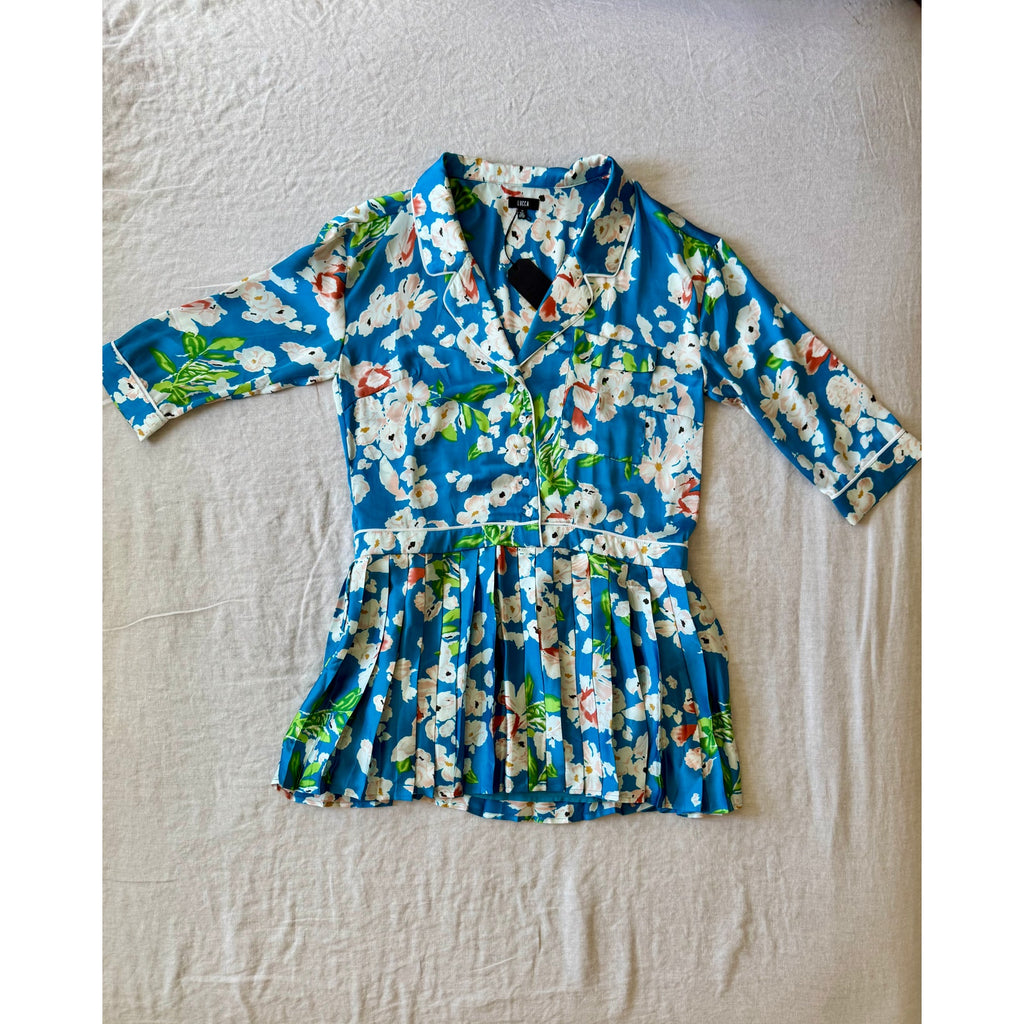 Lucca Couture Priscilla Printed Shirtdress - NWT
