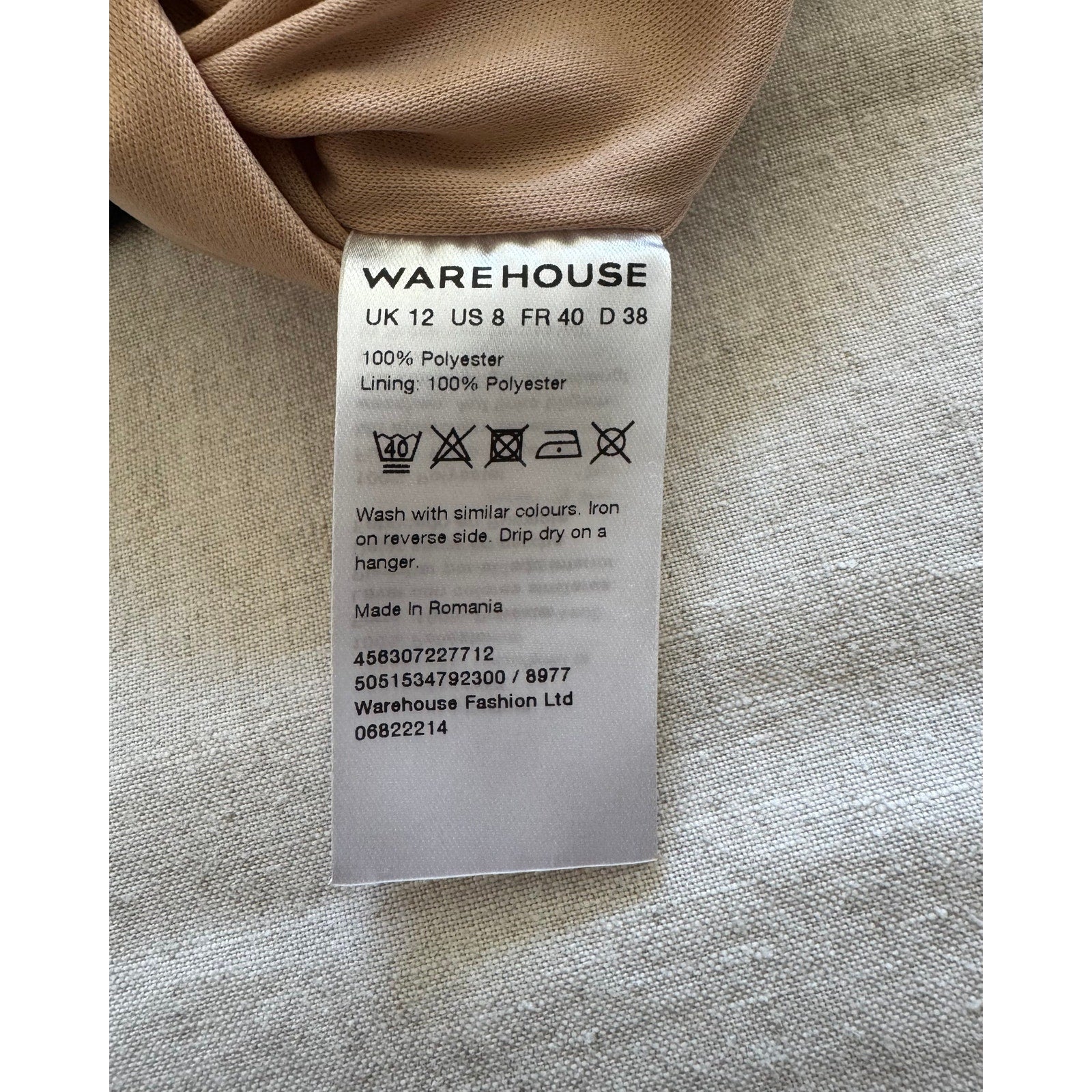 Elegant Warehouse Brand Pleated Lace Black Dress | UK 12 / US 8 | NWT