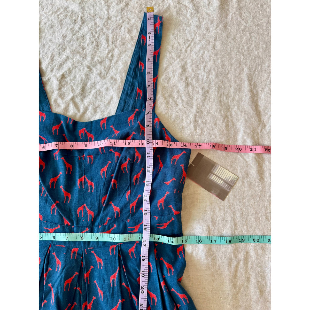Urban Outfitters Cooperative Giraffe print Dress | US 10 | NWT