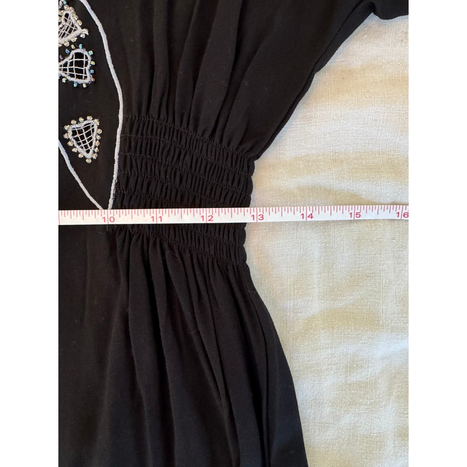 Retro Sugarhill Boutique Dress with Bow | US L | Excellent Condition