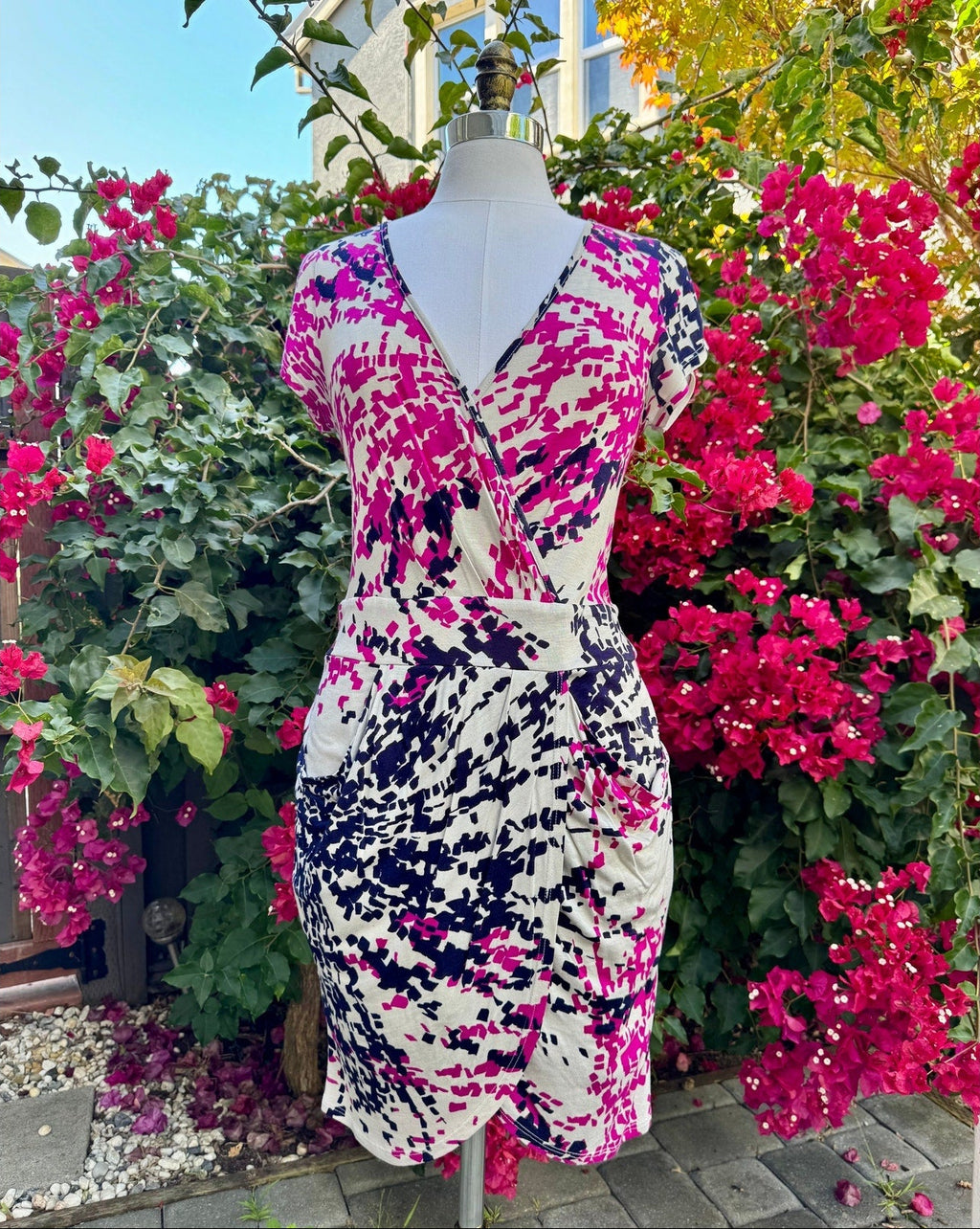 Glam Wrap Dress with Pockets | US M | Excellent Condition