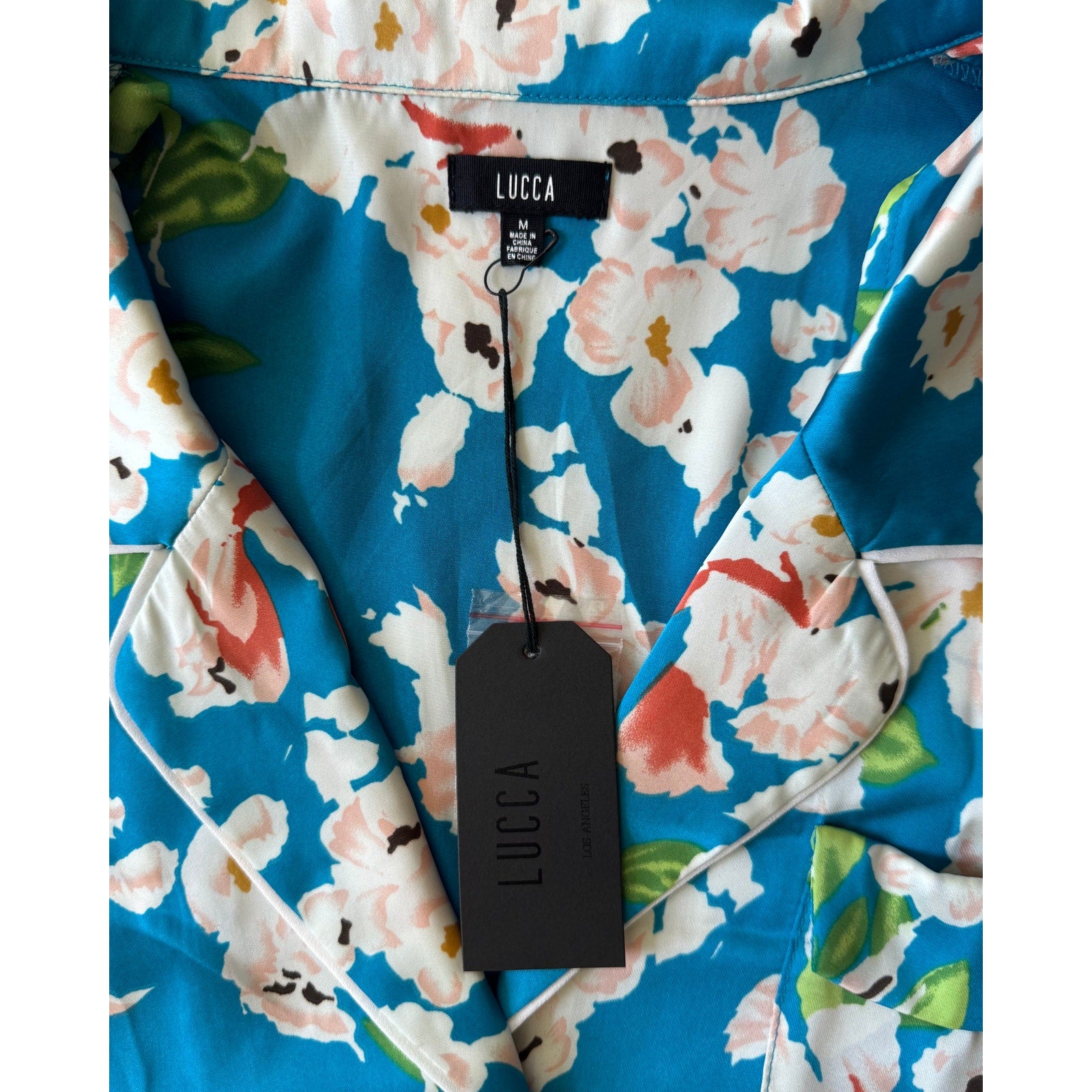 Lucca Couture Priscilla Printed Shirtdress - NWT