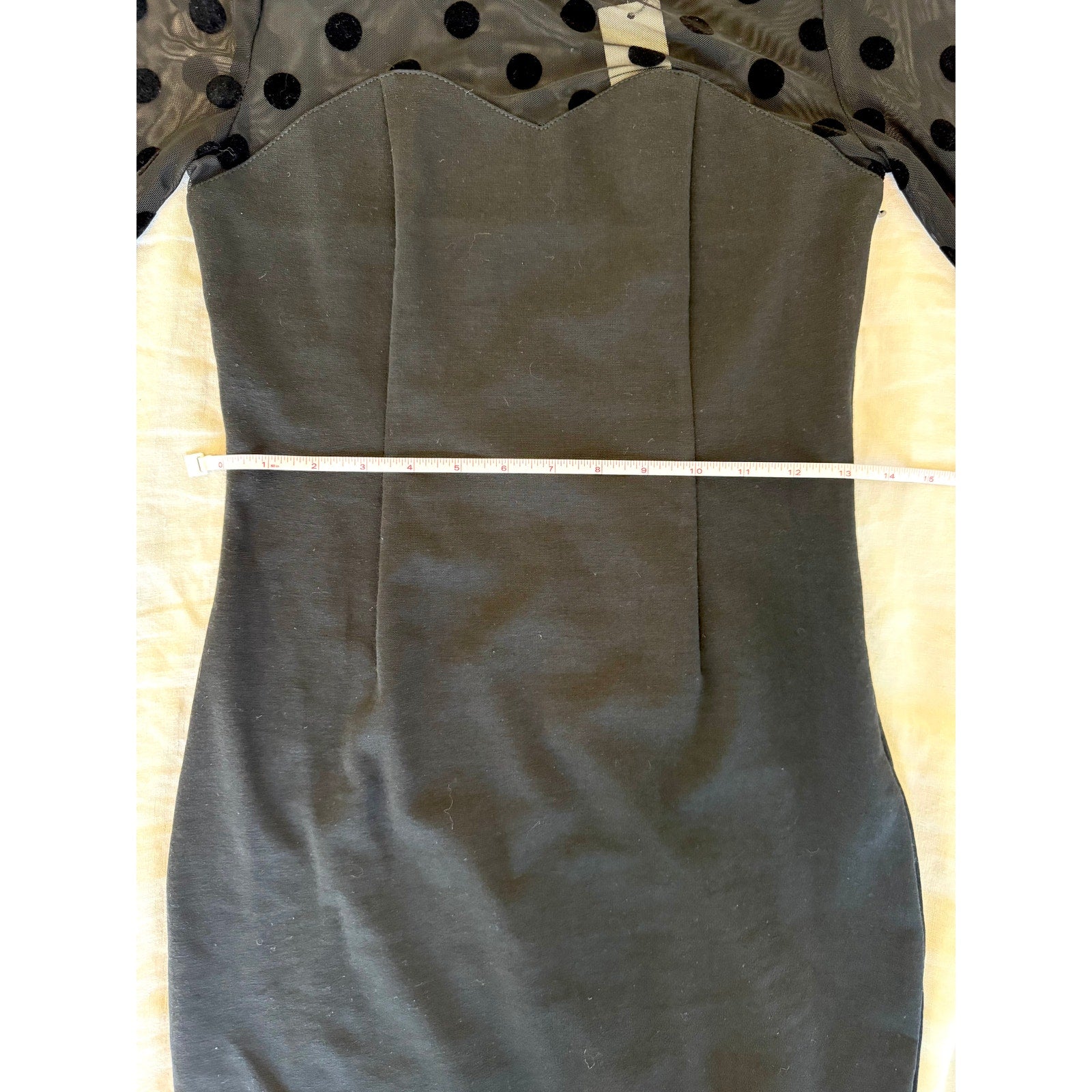 Retro Sunny Girl Polka Dot Dress | US M | NWT