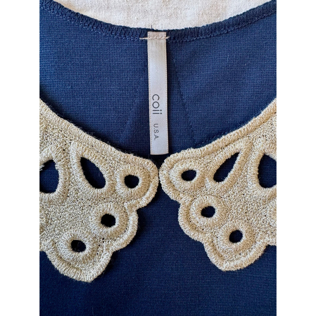 Coii Retro Peter Pan Collar Dress | US M | Excellent Condition