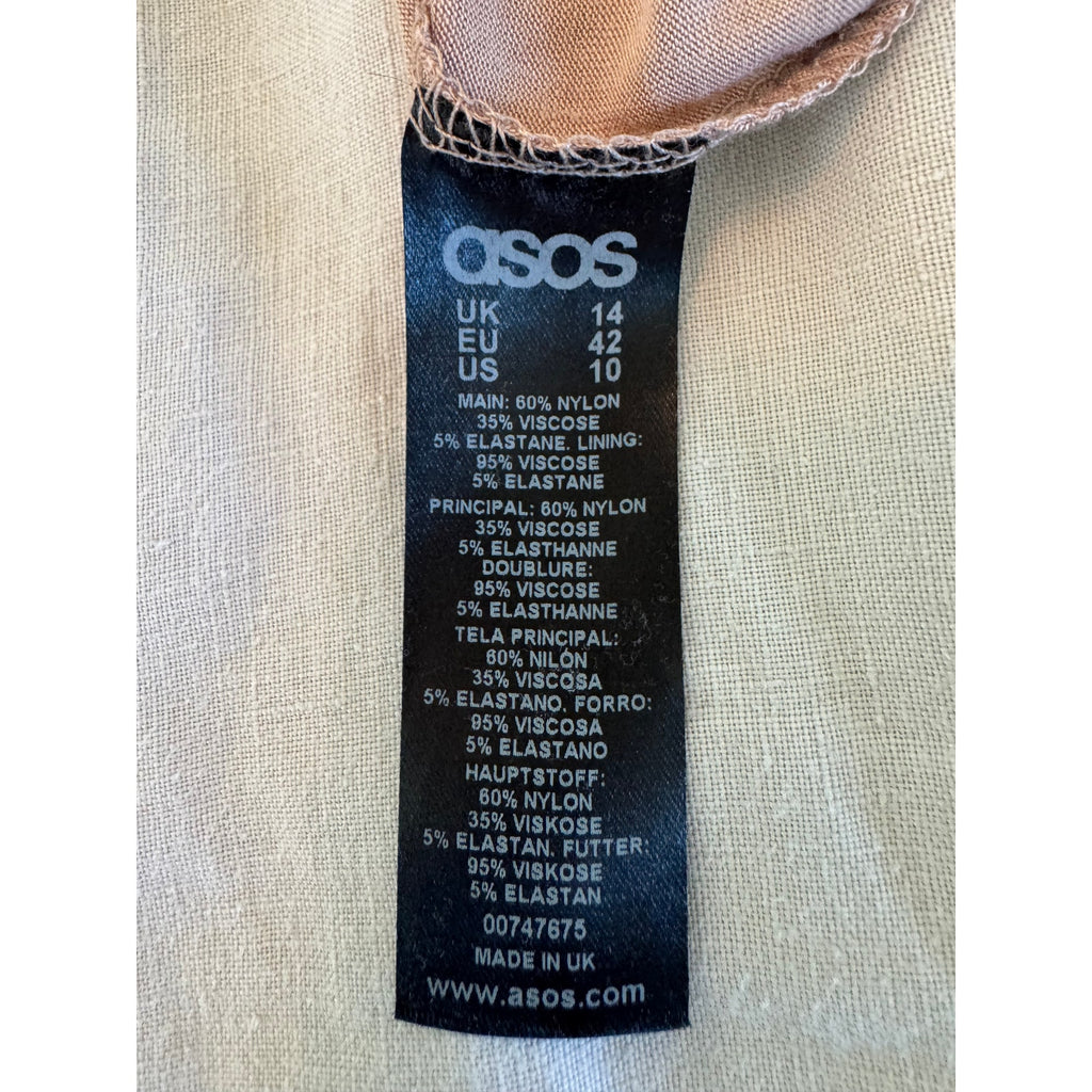ASOS Petite Elegant Lace Shift Dress | US 10 Petite | Excellent Condition