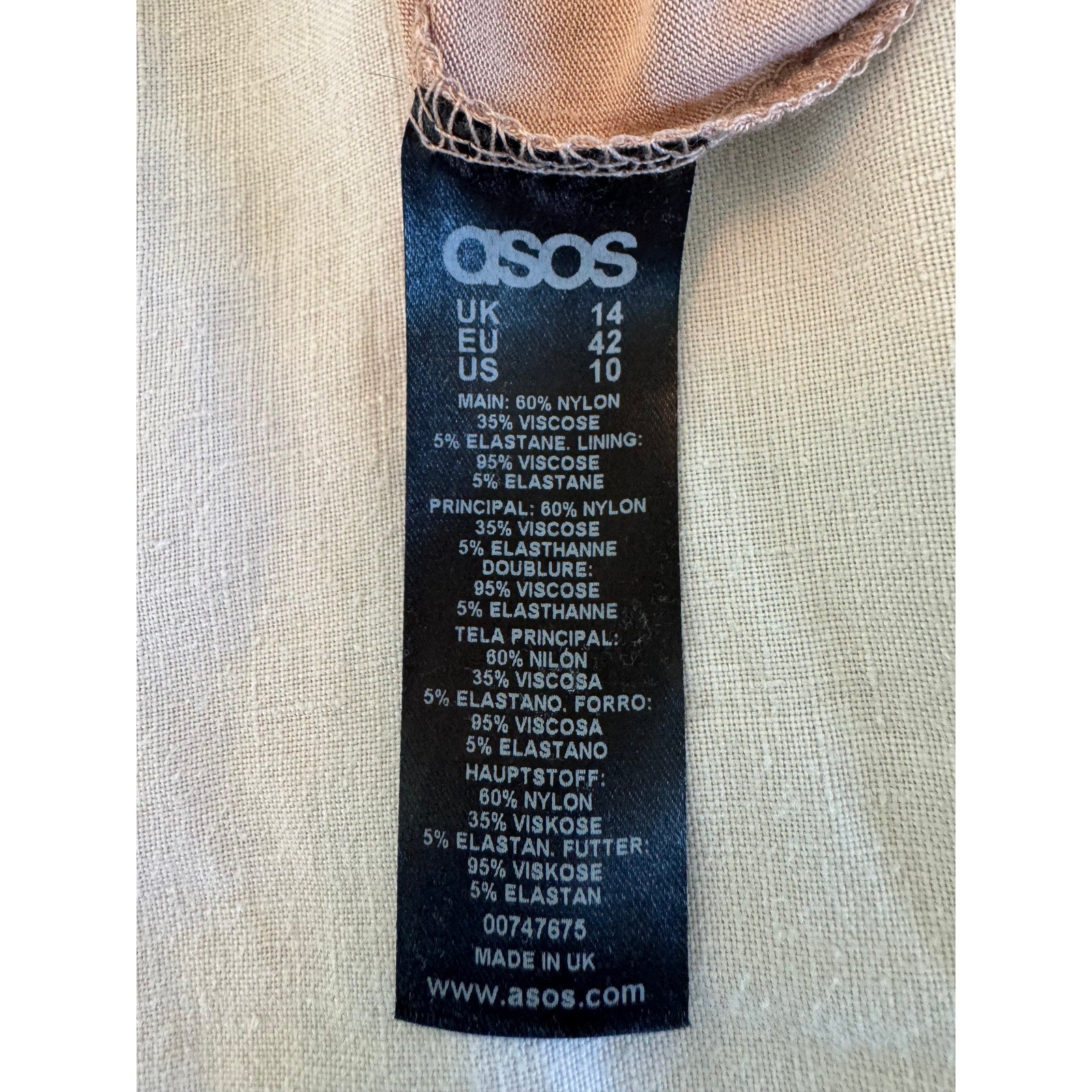 ASOS Petite Elegant Lace Shift Dress | US 10 Petite | Excellent Condition