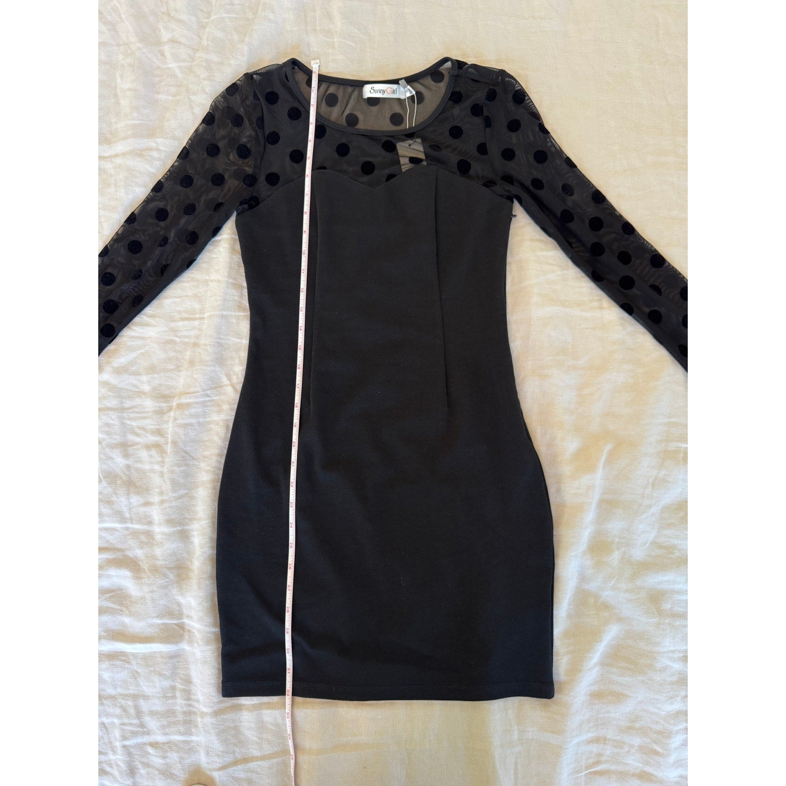 Retro Sunny Girl Polka Dot Dress | US M | NWT